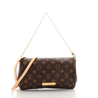 Louis Vuitton Favorite Handbag Monogram Canvas MM