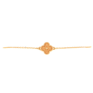 Van Cleef & Arpels Sweet Alhambra Bracelet 18K Rose Gold