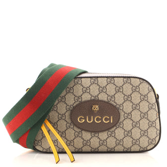 Gucci Neo Vintage Camera Messenger Bag GG Coated Canvas