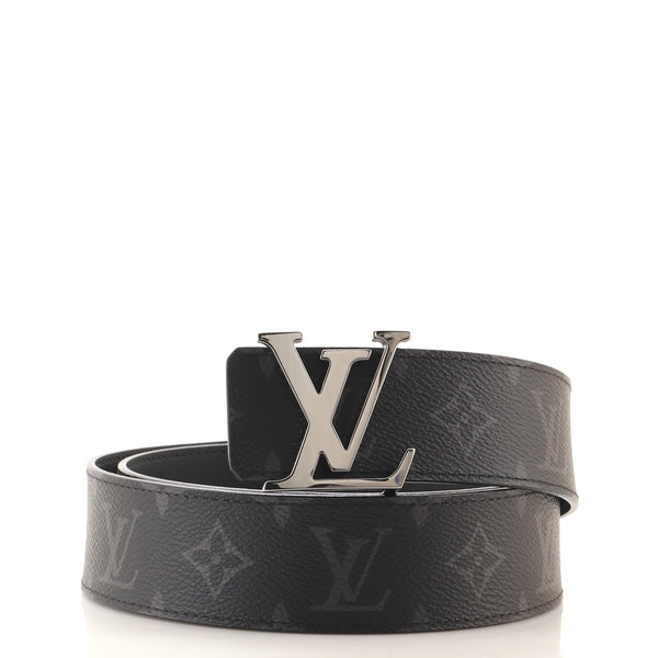 Louis Vuitton Black Taigarama Initiales Belt – Savonches