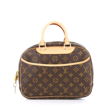 Louis Vuitton Trouville Handbag Monogram Canvas