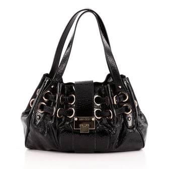 Jimmy Choo Riki Hobo Patent