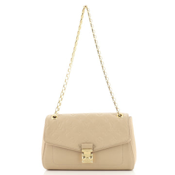 Louis Vuitton Saint Germain Handbag Monogram Empreinte Leather PM