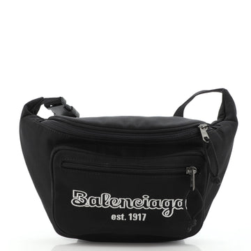 Balenciaga Explorer Belt Bag Canvas with Applique Medium