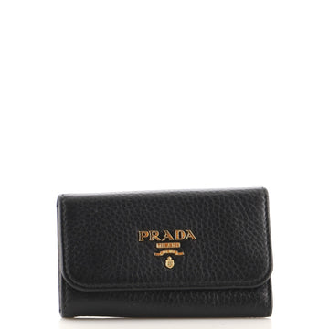 Prada 6 Key Holder Vitello Daino