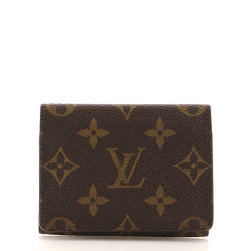 Louis Vuitton Business Card Holder Monogram Canvas