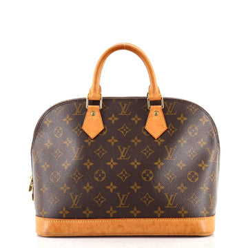Louis Vuitton Vintage Alma Handbag Monogram Canvas PM