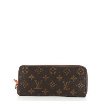 Louis Vuitton Clemence Wallet Monogram Canvas