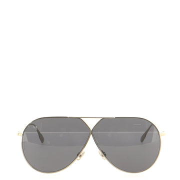Christian Dior Dior Stellaire 3 Aviator Sunglasses Metal