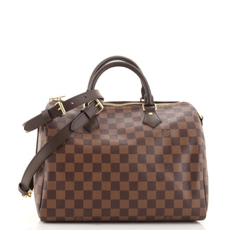 Louis Vuitton Speedy Bandouliere Bag Damier 30