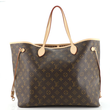 Louis Vuitton Neverfull NM Tote Monogram Canvas GM