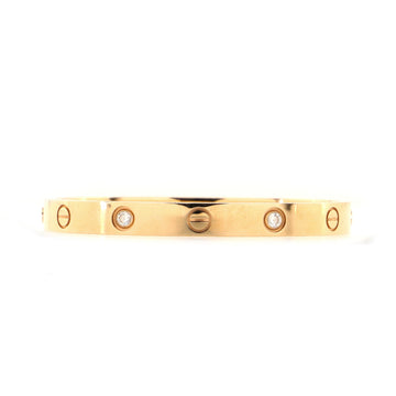 Cartier Love 4 Diamond Bracelet 18K Rose Gold with Diamonds