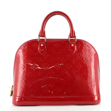 Louis Vuitton Alma Handbag Monogram Vernis PM