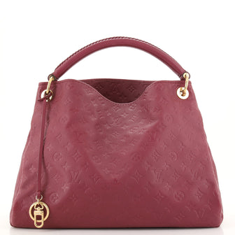 Louis Vuitton Artsy Handbag Monogram Empreinte Leather MM