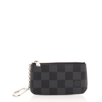 Louis Vuitton Key Pouch Damier Graphite