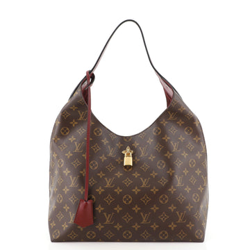 Louis Vuitton Flower Hobo Monogram Canvas