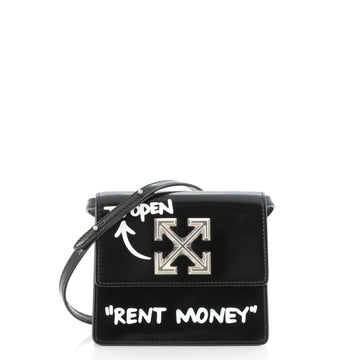Off White Jitney 0.7 Crossbody Belt Bag Printed Leather