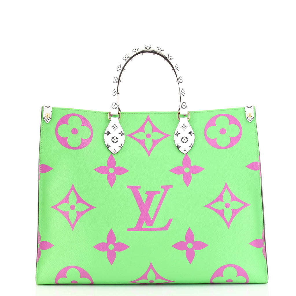 Louis Vuitton, Bags, Louis Vuitton Onthego Tote Limited Edition Colored  Monogram Giant Gm Multicolor