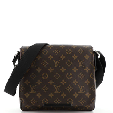 Louis Vuitton District Messenger Bag Macassar Monogram Canvas PM