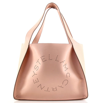 Stella McCartney Alter Tote Perforated Faux Leather East West