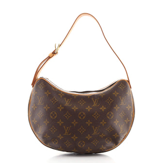 Louis Vuitton Croissant Handbag Monogram Canvas MM