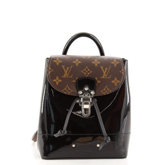 Louis Vuitton Hot Springs Backpack Vernis with Monogram Canvas