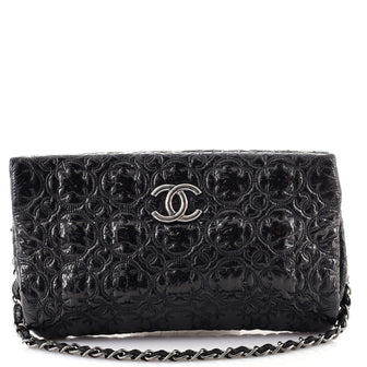 Chanel Rock in Moscow Shoulder Bag Patent Vinyl Small