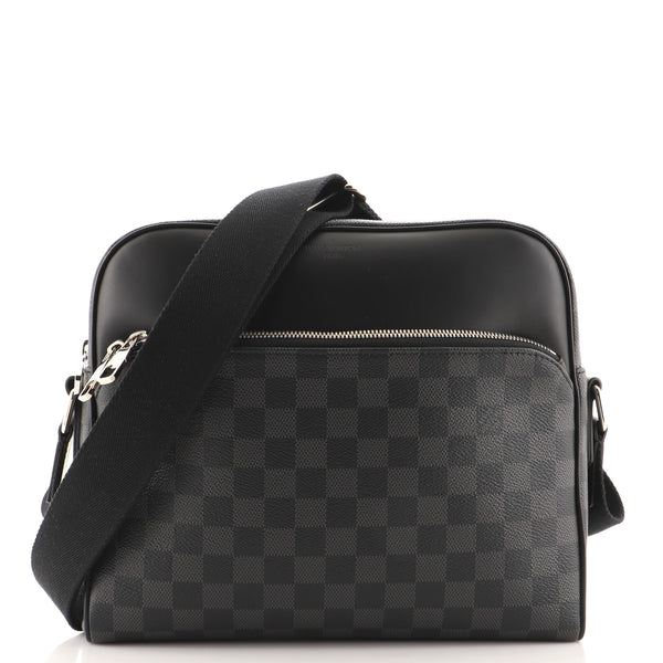 Louis Vuitton Dayton Reporter PM Damier Graphite Messenger Bag