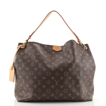 Louis Vuitton Graceful Handbag Monogram Canvas MM