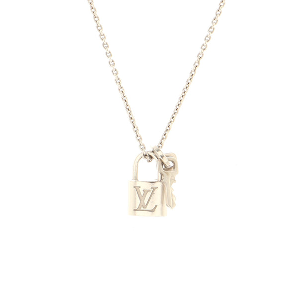 Louis Vuitton 18K Lock it Pendant Necklace - 18K Rose Gold Pendant