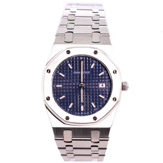 Royal Oak Date Quartz Watch Stainless Steel 33