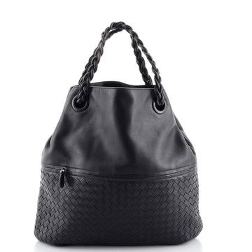 Bottega Veneta Julie Tote Intrecciato Nappa Medium