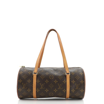 Louis Vuitton Papillon Handbag Monogram Canvas 30