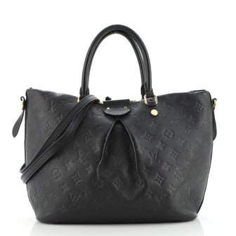 Louis Vuitton Mazarine Handbag Monogram Empreinte Leather MM
