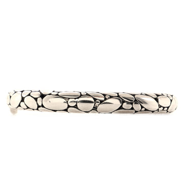 John Hardy Kali Hinged Bangle Bracelet Sterling Silver