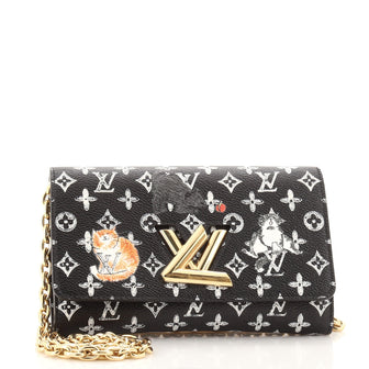 Louis Vuitton Twist Chain Wallet Limited Edition Grace Coddington