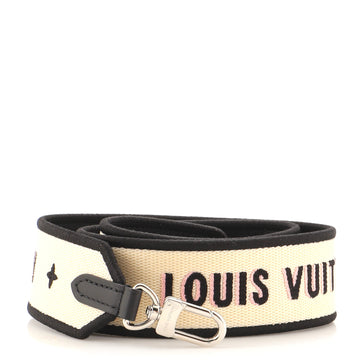 Louis Vuitton Logo Shoulder Strap Jacquard Wide