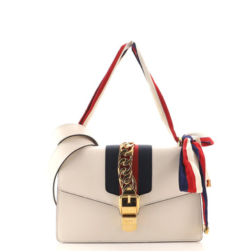 Gucci Sylvie Shoulder Bag Leather Small
