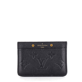 Louis Vuitton Card Holder Monogram Empreinte Leather