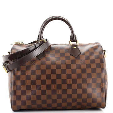 Louis Vuitton Speedy Bandouliere Bag Damier 30