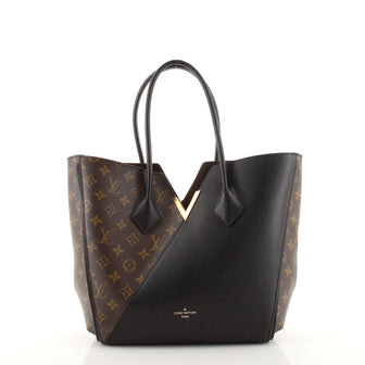 Louis Vuitton Kimono Handbag Monogram Canvas and Leather MM
