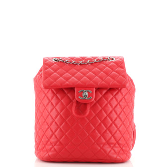 Chanel Urban Spirit Backpack Quilted Lambskin Large