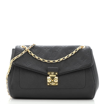 Louis Vuitton Saint Germain Handbag Monogram Empreinte Leather PM
