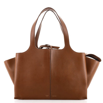 Celine Tri-Fold Shoulder Bag Smooth Calfskin Medium