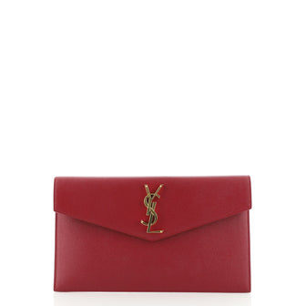 Saint Laurent Uptown Pouch Leather
