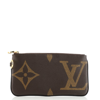 Louis Vuitton Trio Rectangle Pouch Reverse Monogram Giant