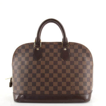 Louis Vuitton Vintage Alma Handbag Damier PM