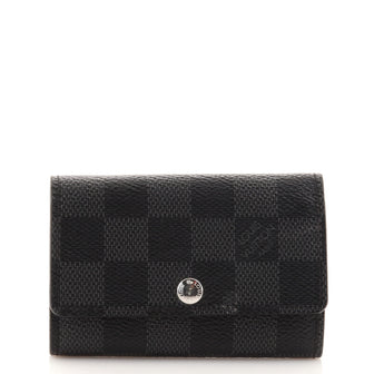 Louis Vuitton 6 Key Holder Damier Graphite