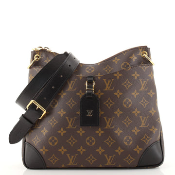 Louis Vuitton Odeon NM Handbag Monogram Canvas and Leather MM