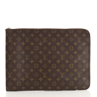 Louis Vuitton Poche Documents Monogram Canvas